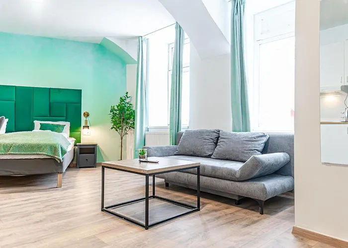 Westbahnhof - Kingbed Studio With Ensuite Washer